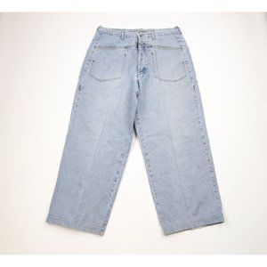 Vintage 90s Marithe Francois Girbaud Mens 36x30 Baggy Stonewash Button Fly Jeans